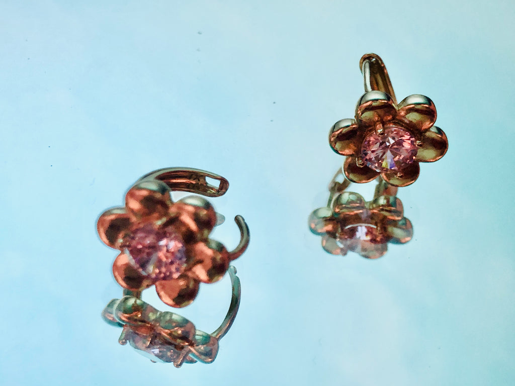 Pendiente Rosa